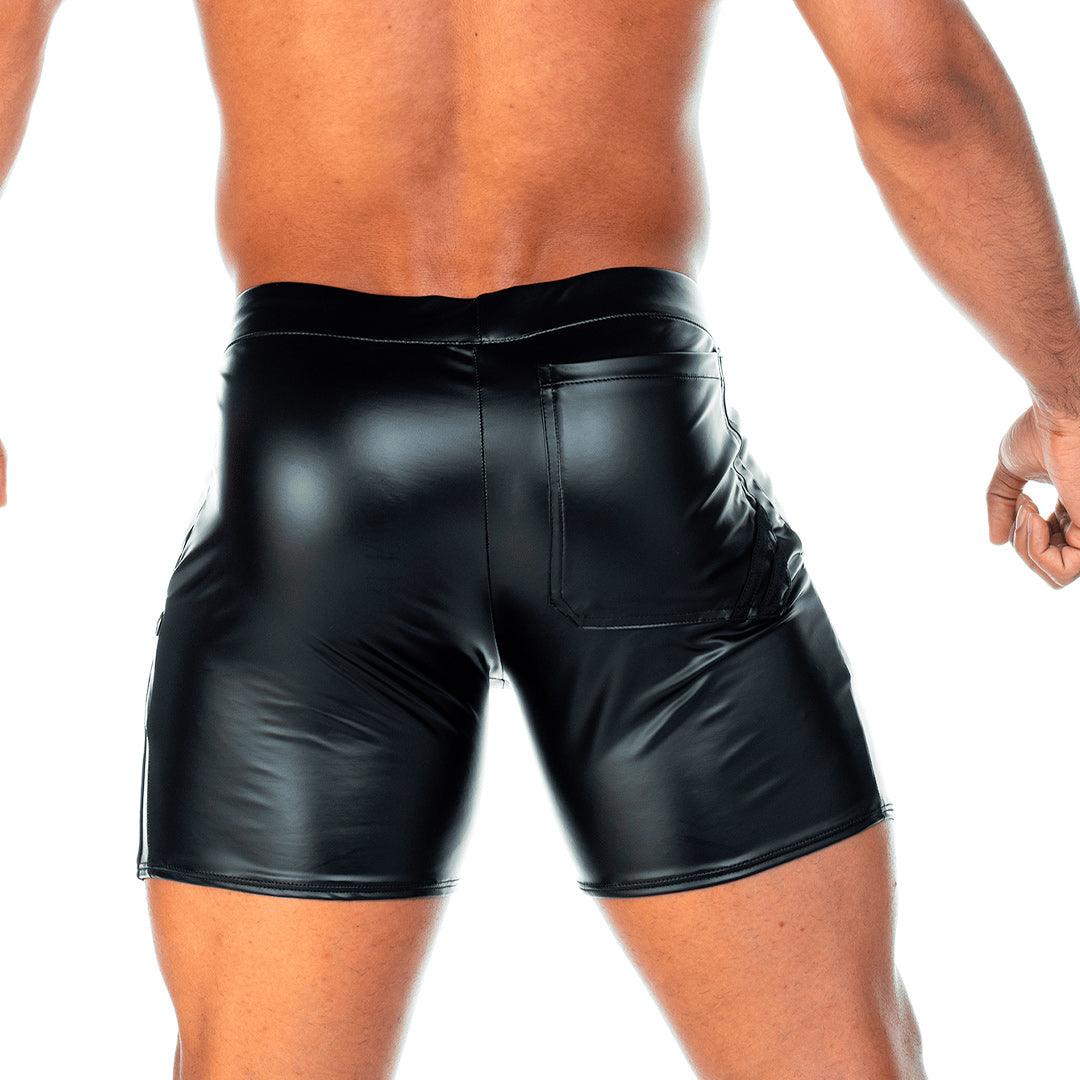 2 FETICHE BLACK SHORT - Gigo Underwear & MensWear