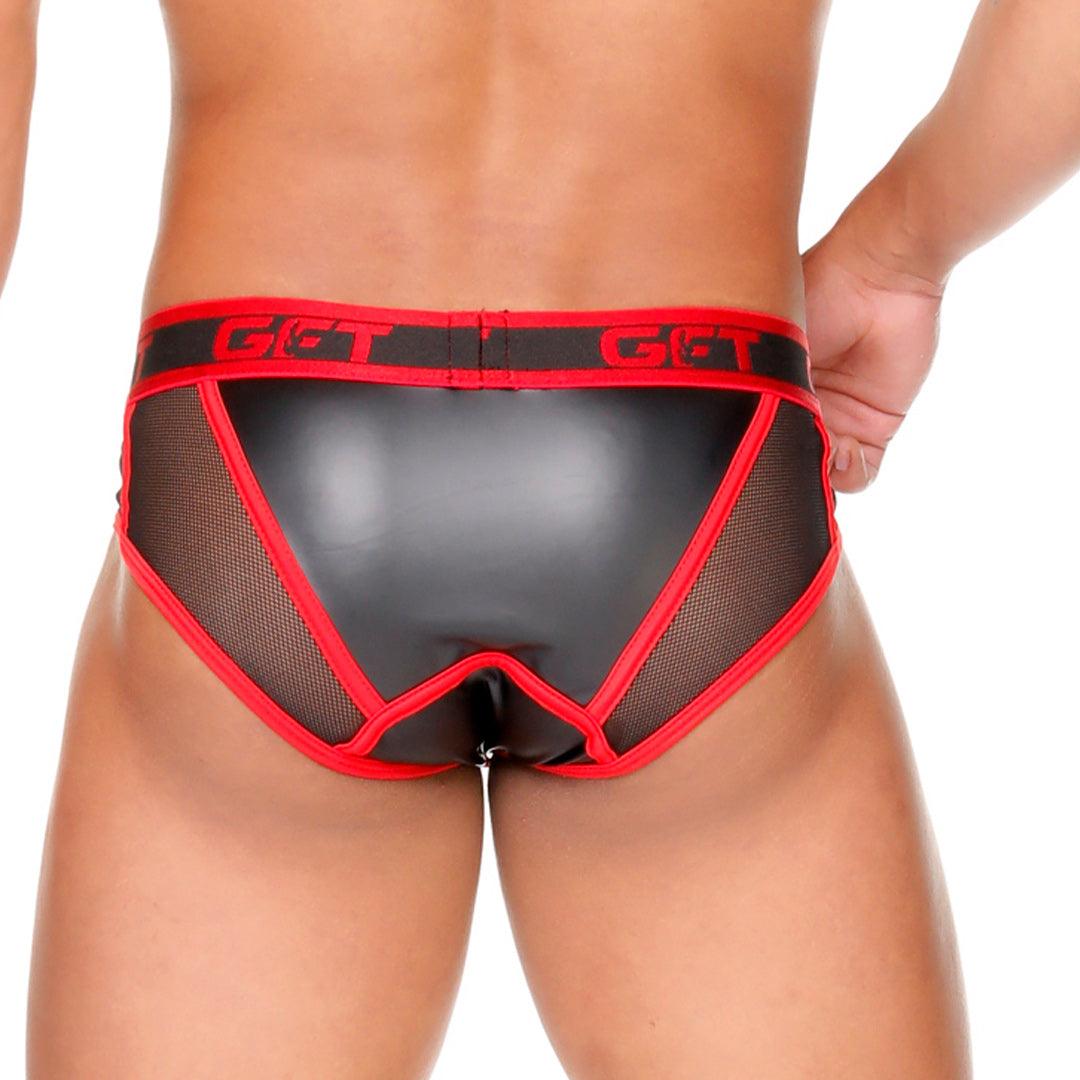 FETISH RED BRIEF - Gigo Underwear & MensWear