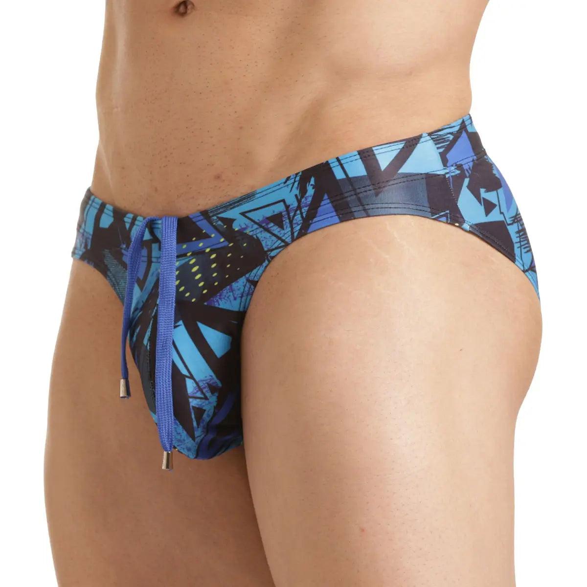 ABSTRACT SWIM BRIEF - Gigo Underwear & MensWear