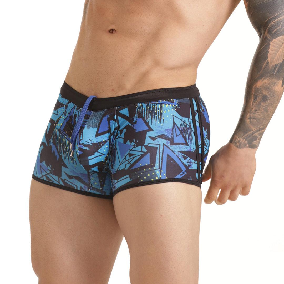 ABSTRACT SWIM TRUNK - Gigo Underwear & MensWear