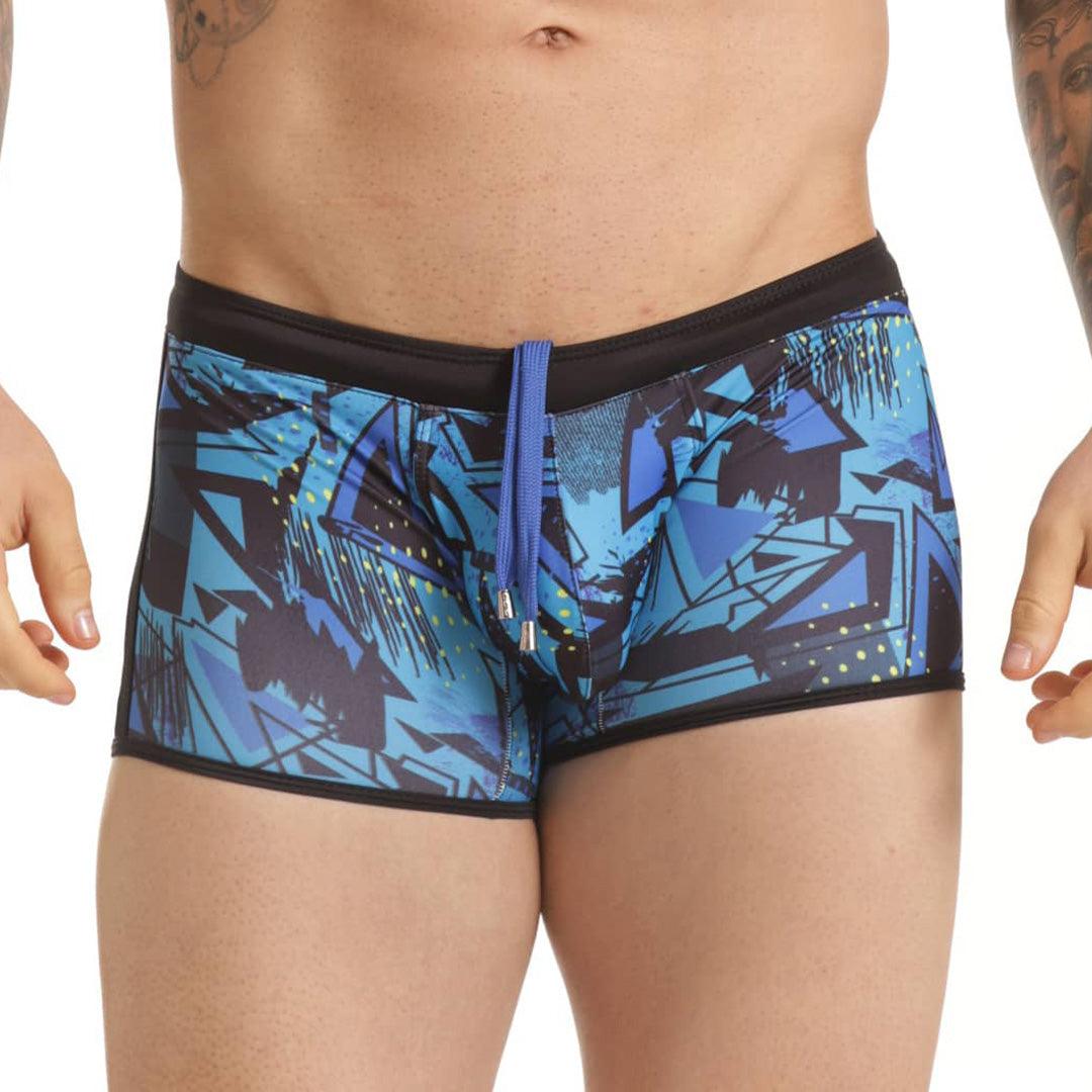 ABSTRACT SWIM TRUNK - Gigo Underwear & MensWear