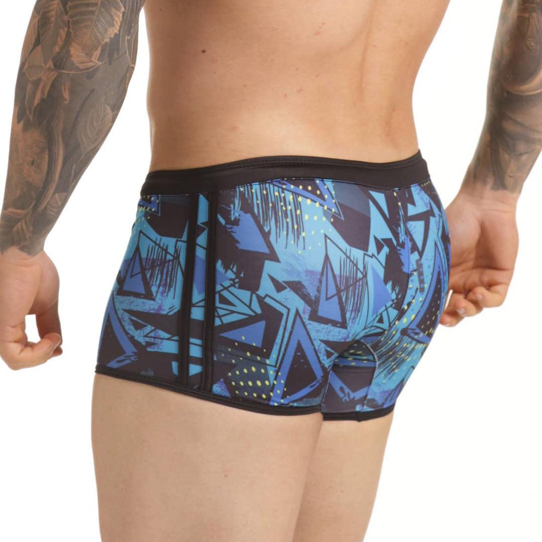 ABSTRACT SWIM TRUNK - Gigo Underwear & MensWear