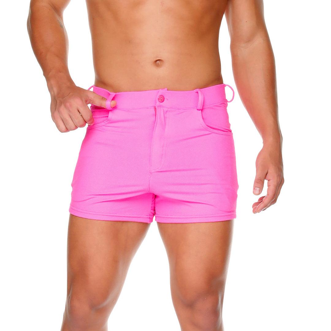 AFRICAN FUCSHIA SEXYSHORT - Gigo Underwear & MensWear