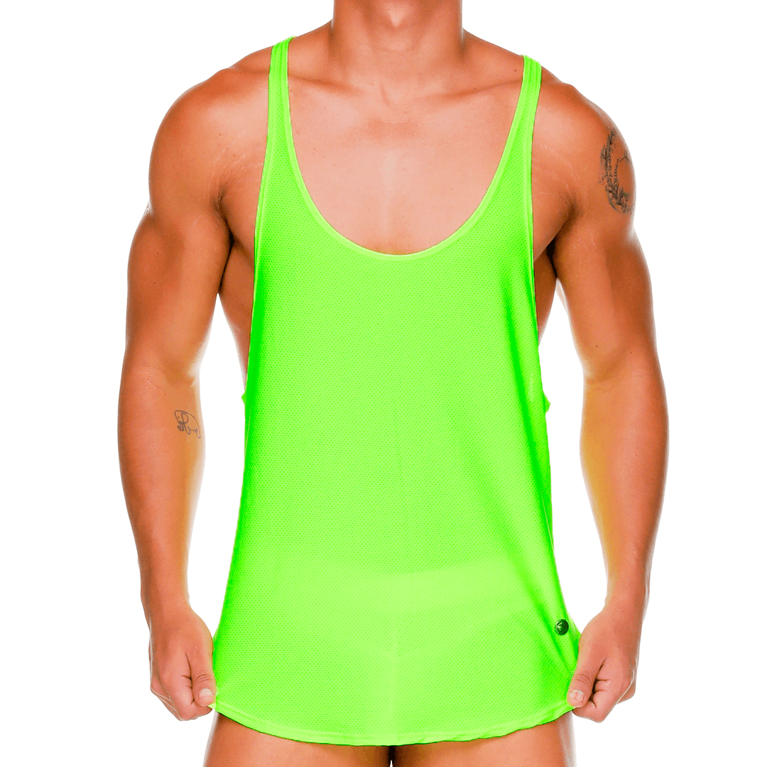 ARAB YELLOW TANK - Gigo Underwear & MensWear