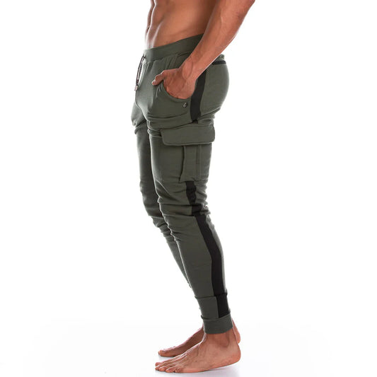 Atleta Green Sportpants front view by Gigo Underwear