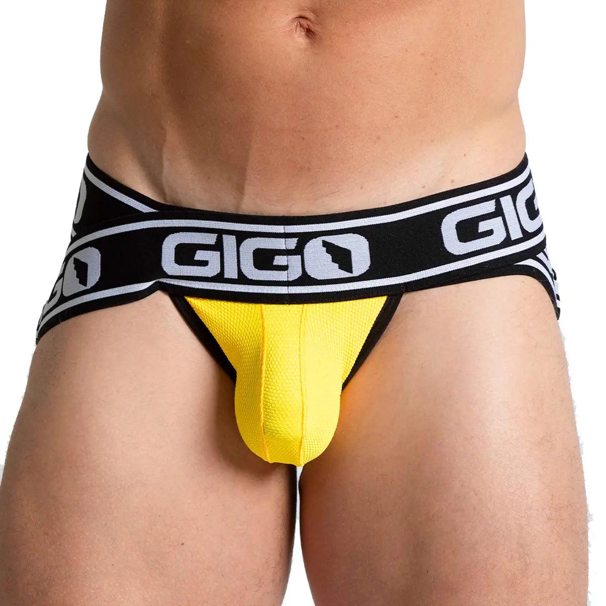 AUDACY YELLOW JOCK - Gigo Underwear & MensWear