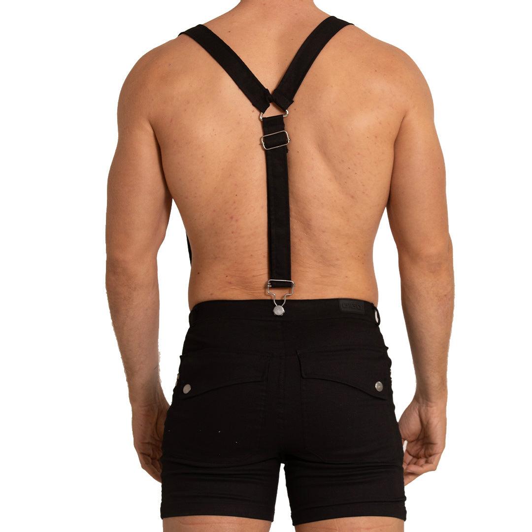 AVENTURER BLACK SHORT - Gigo Underwear & MensWear