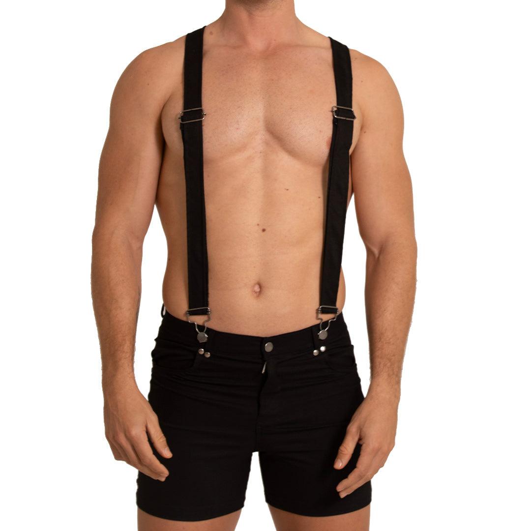 AVENTURER BLACK SHORT - Gigo Underwear & MensWear