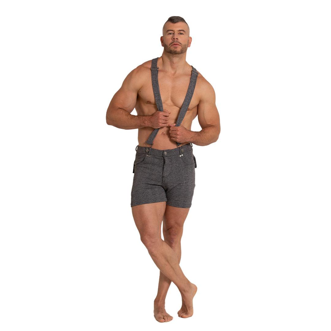 AVENTURER BLACK SQUARE SHORT - Gigo Underwear & MensWear