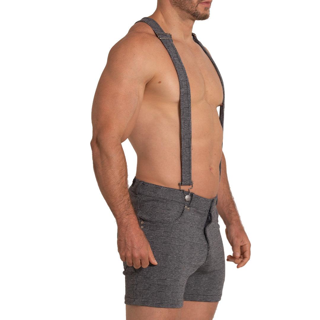 AVENTURER BLACK SQUARE SHORT - Gigo Underwear & MensWear