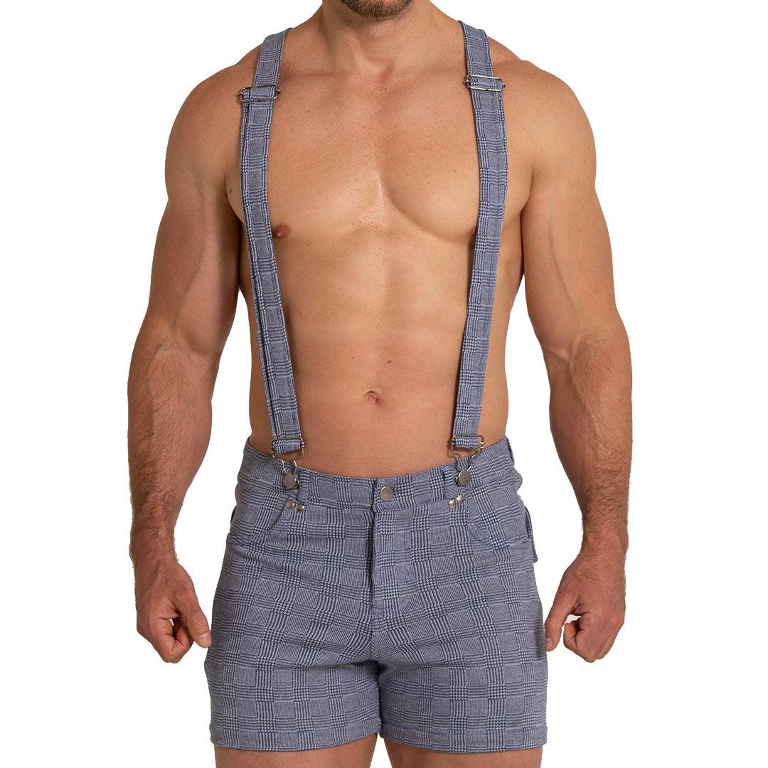 AVENTURER BLUE SQUARE SHORT - Gigo Underwear & MensWear