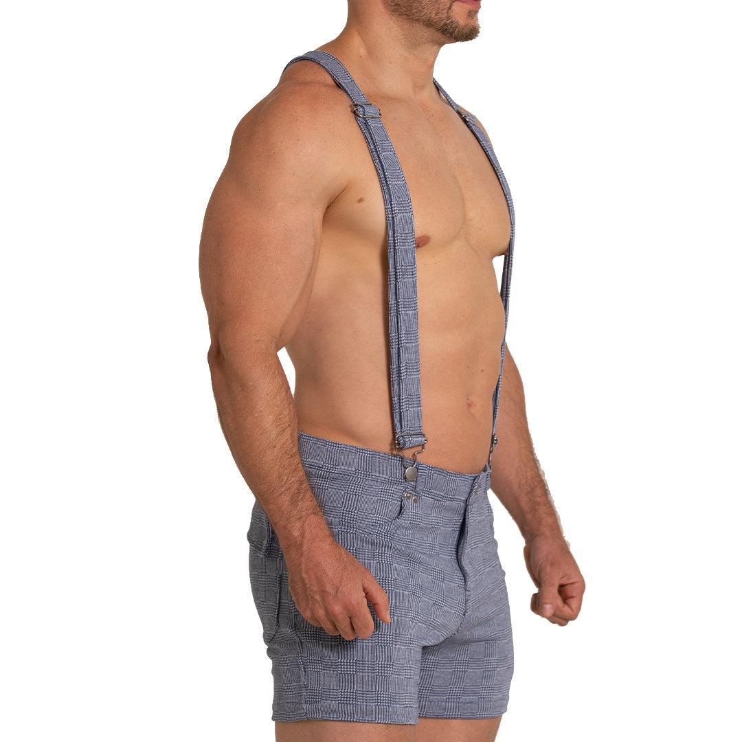 AVENTURER BLUE SQUARE SHORT - Gigo Underwear & MensWear
