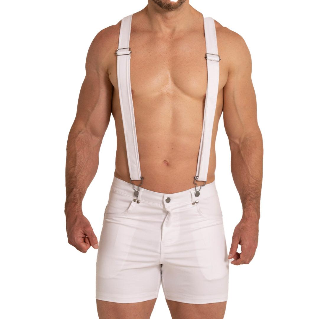 AVENTURER WHITE SHORT - Gigo Underwear & MensWear