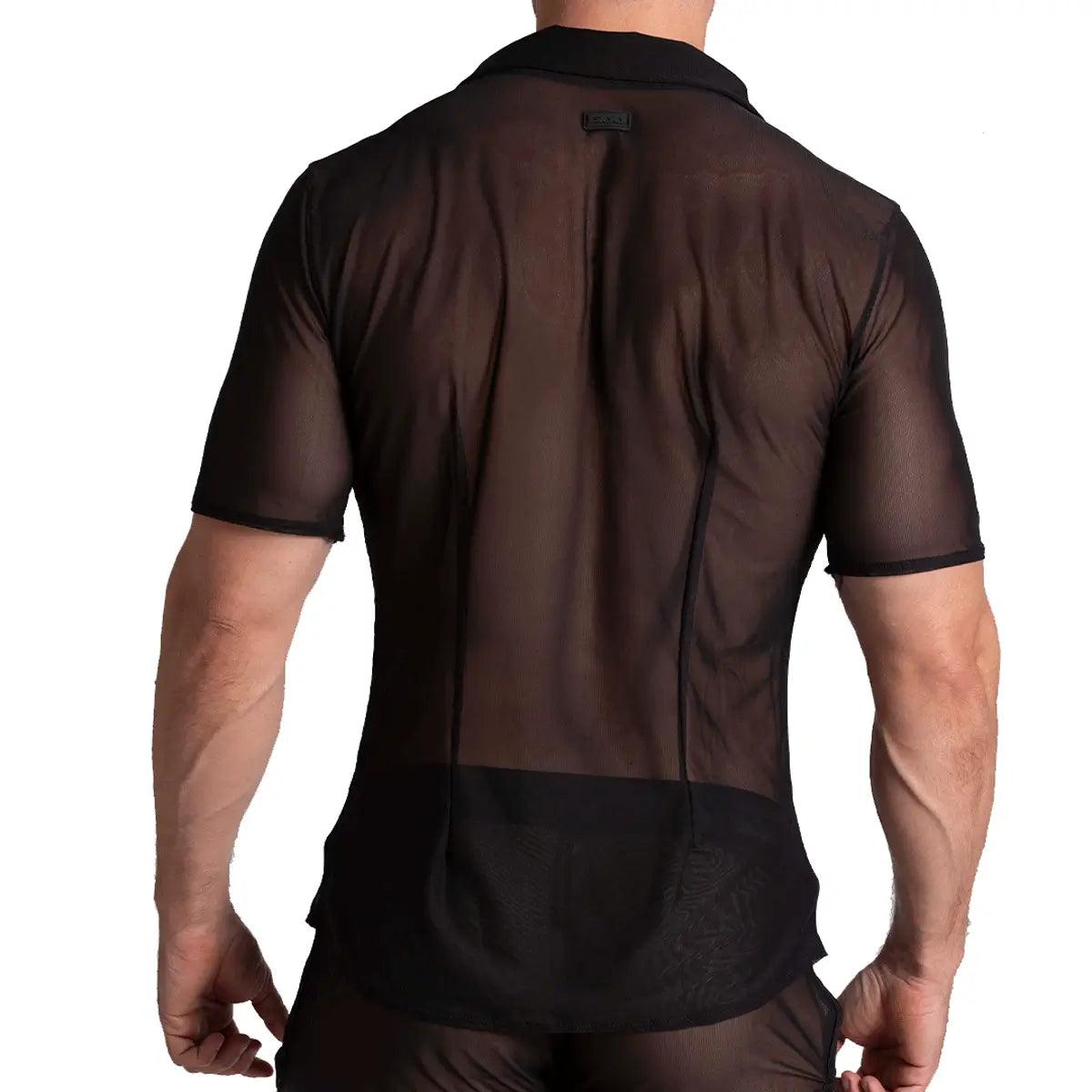 BAHIA BLACK SHIRT - Gigo Underwear & MensWear