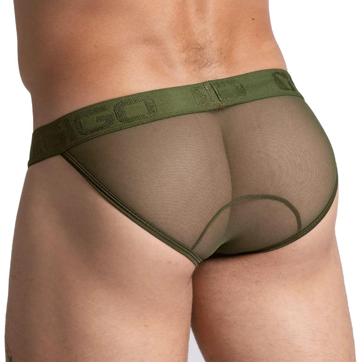 BAHIA GREEN BRIEF - Gigo Underwear & MensWear