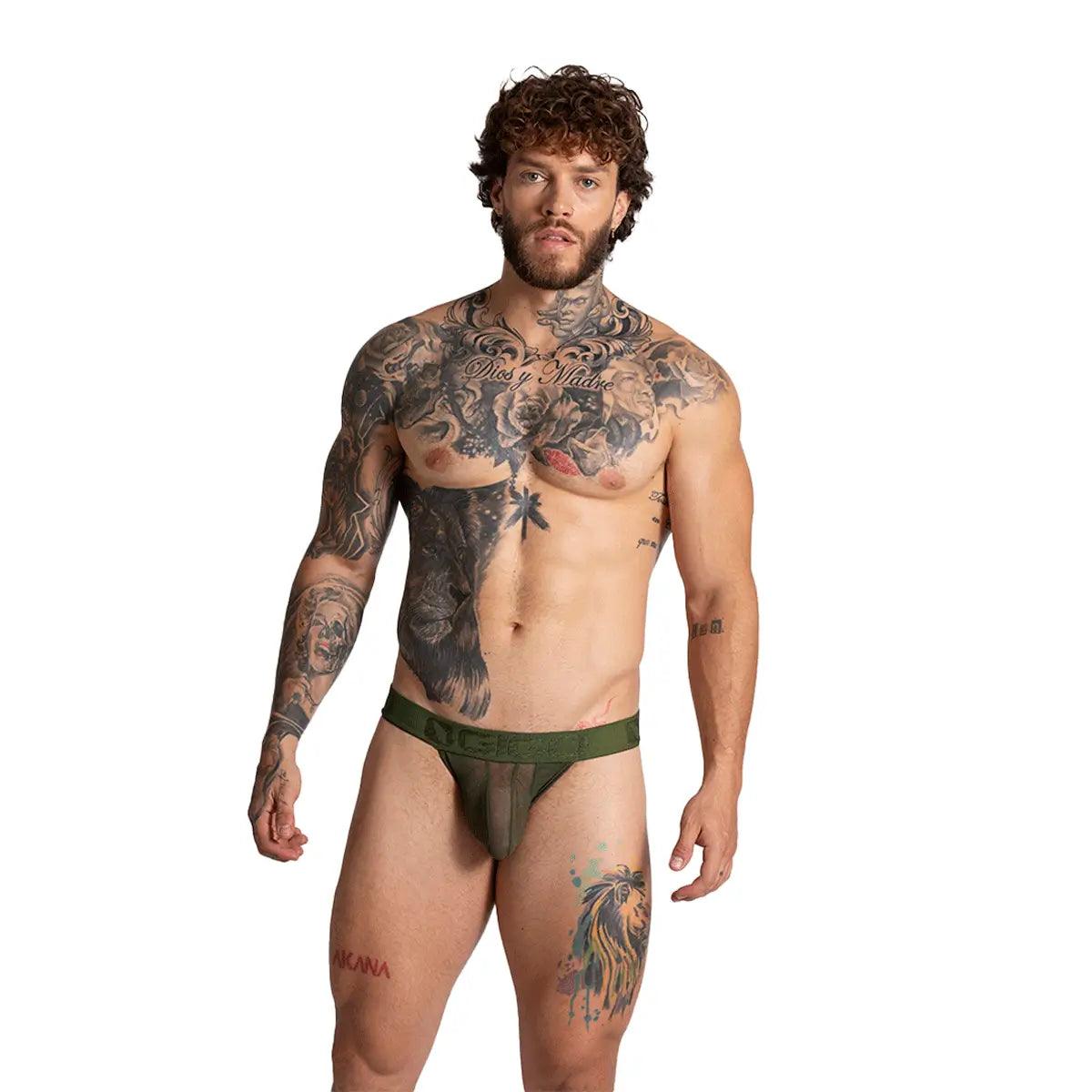 BAHIA GREEN BRIEF - Gigo Underwear & MensWear
