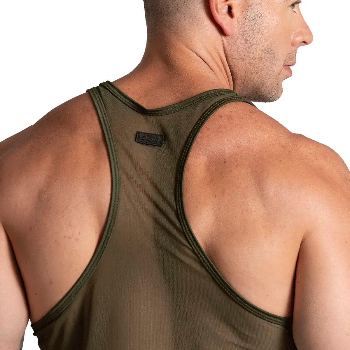 BAHIA GREEN TANK - Gigo Underwear & MensWear