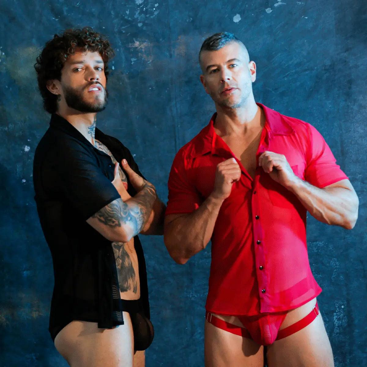 BAHIA RED SHIRT - Gigo Underwear & MensWear