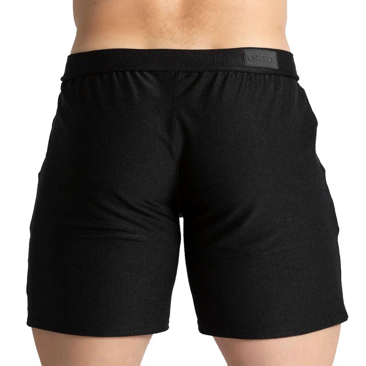 BELUCCI BLACK SHORT - Gigo Underwear & MensWear