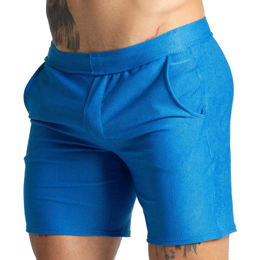 Belucci Blue Short front view by Gigo Underwear