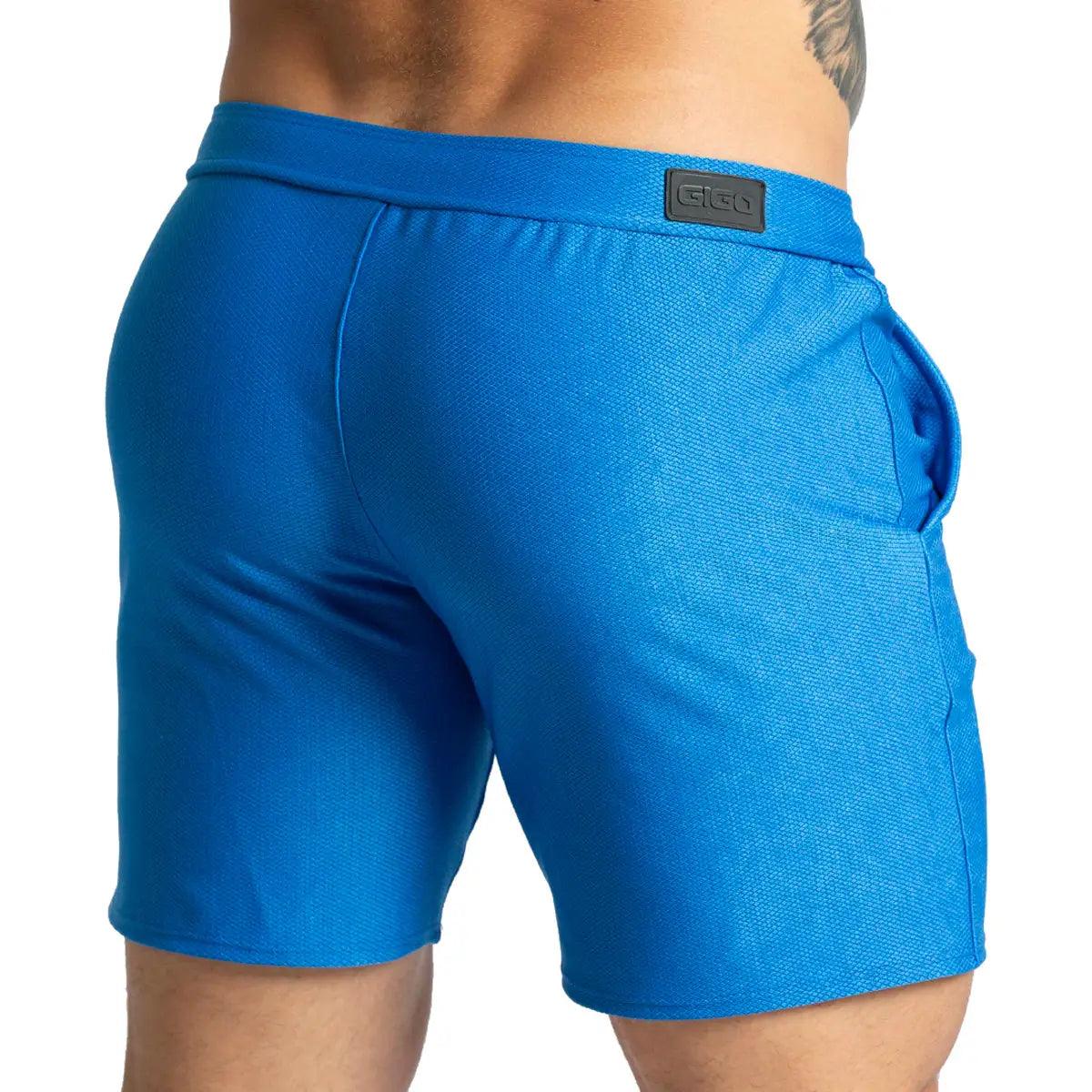 BELUCCI BLUE SHORT - Gigo Underwear & MensWear