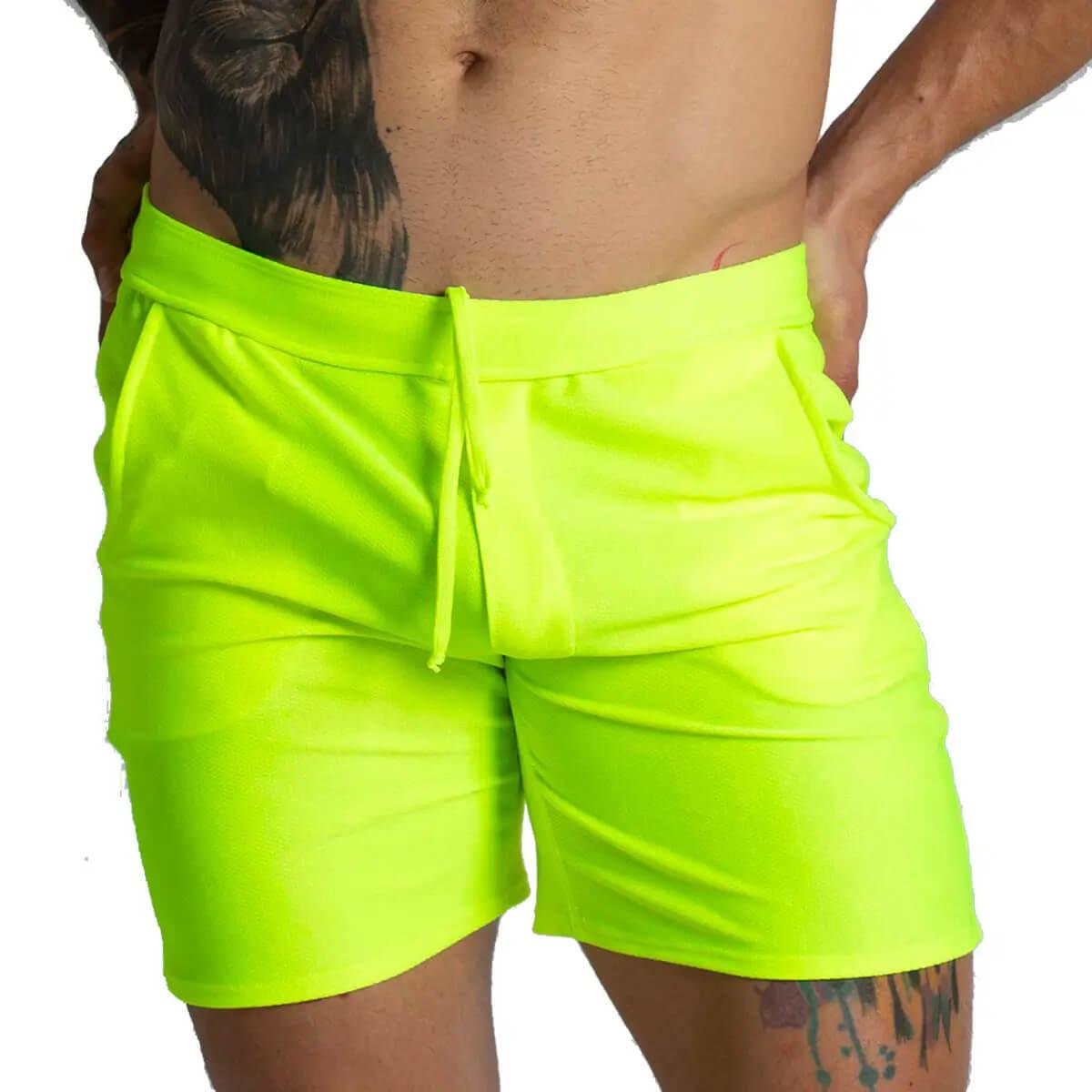 BELUCCI YELLOW SHORT - Gigo Underwear & MensWear
