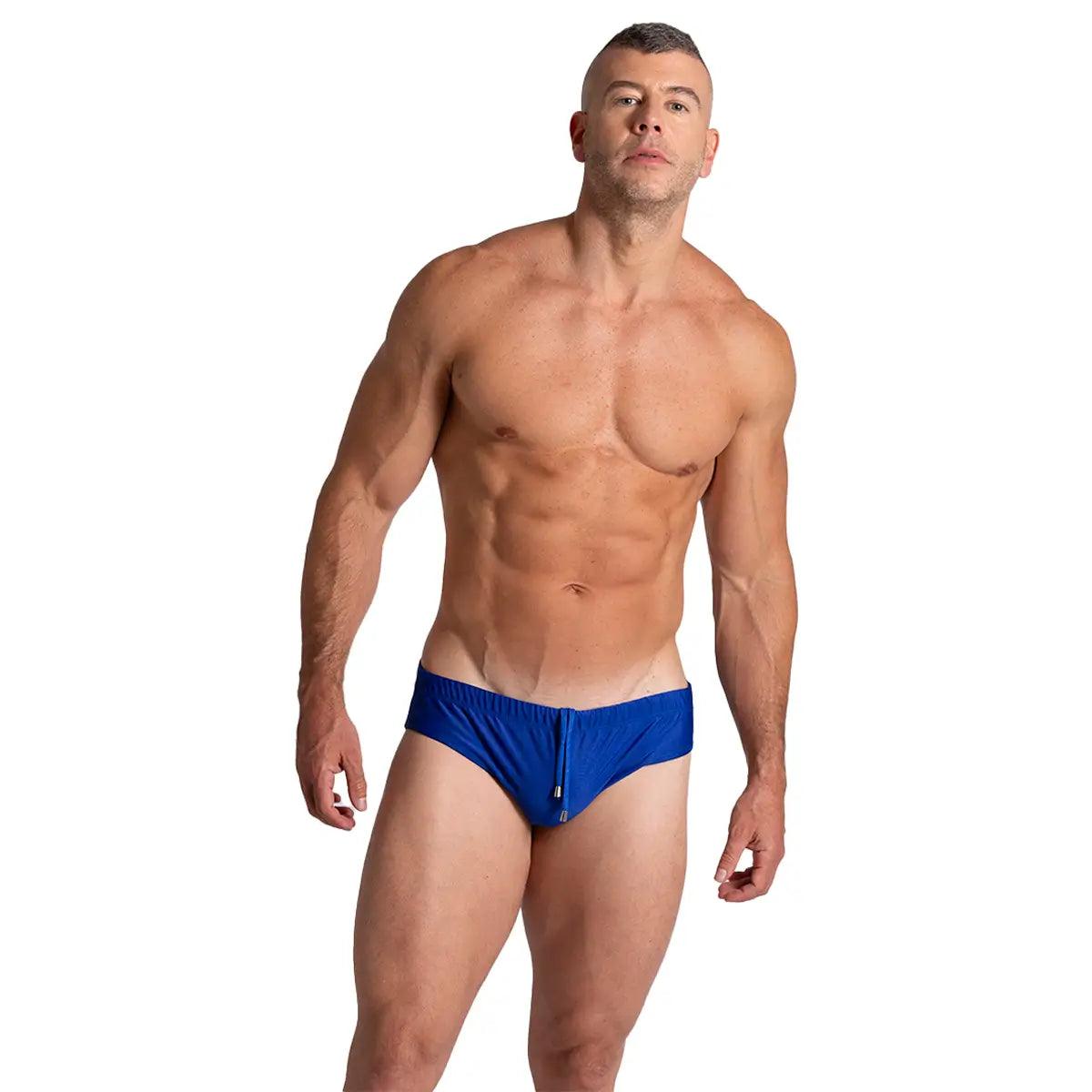 BRAZILIAN BLUE SWIM BRIEF - Gigo Underwear & MensWear