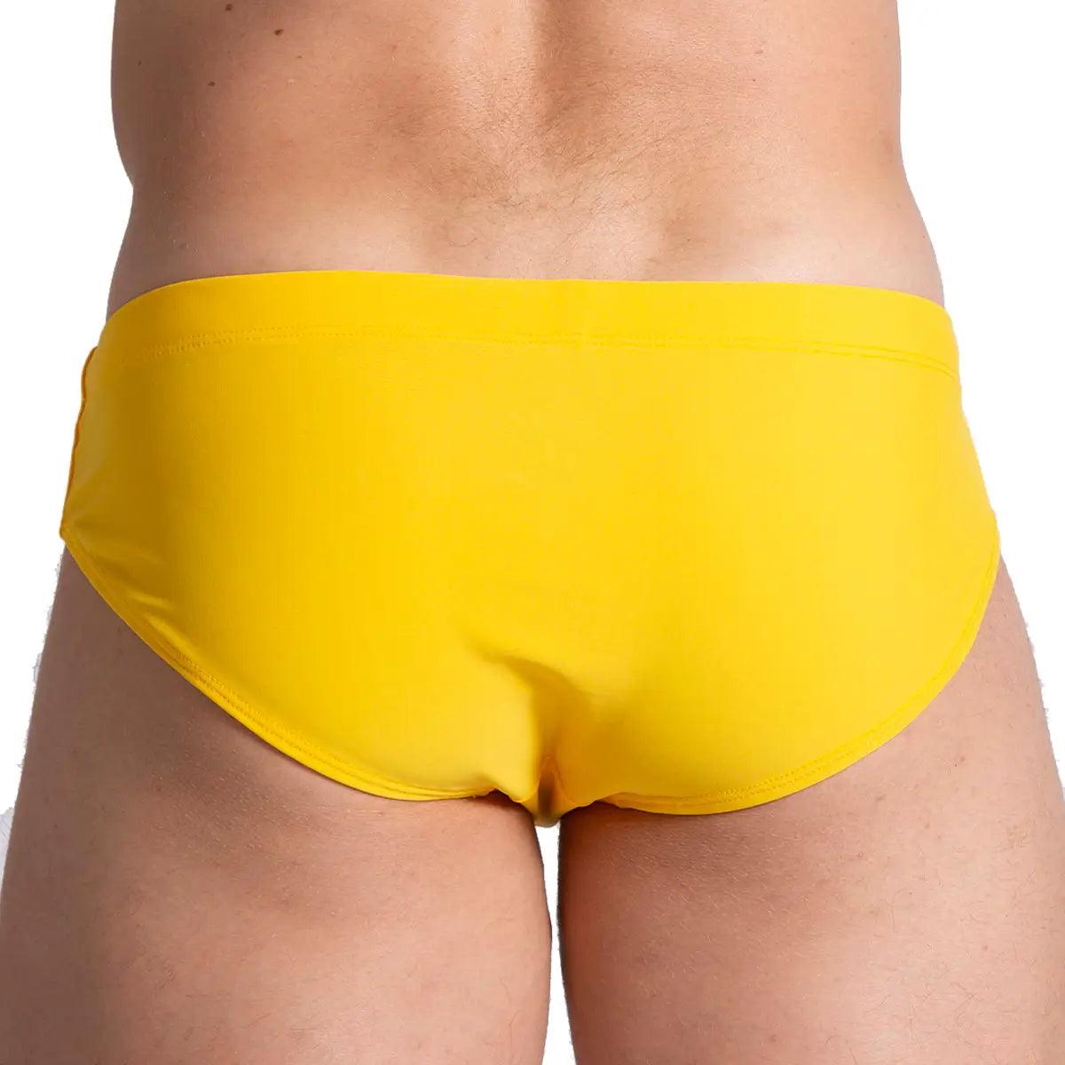 BRAZILIAN YELLOW SWIM BRIEF - Gigo Underwear & MensWear