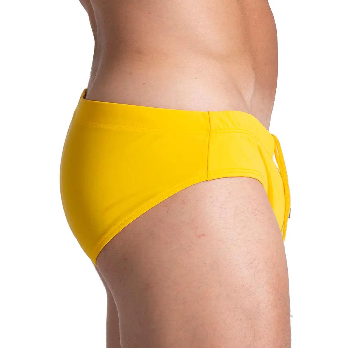 BRAZILIAN YELLOW SWIM BRIEF - Gigo Underwear & MensWear