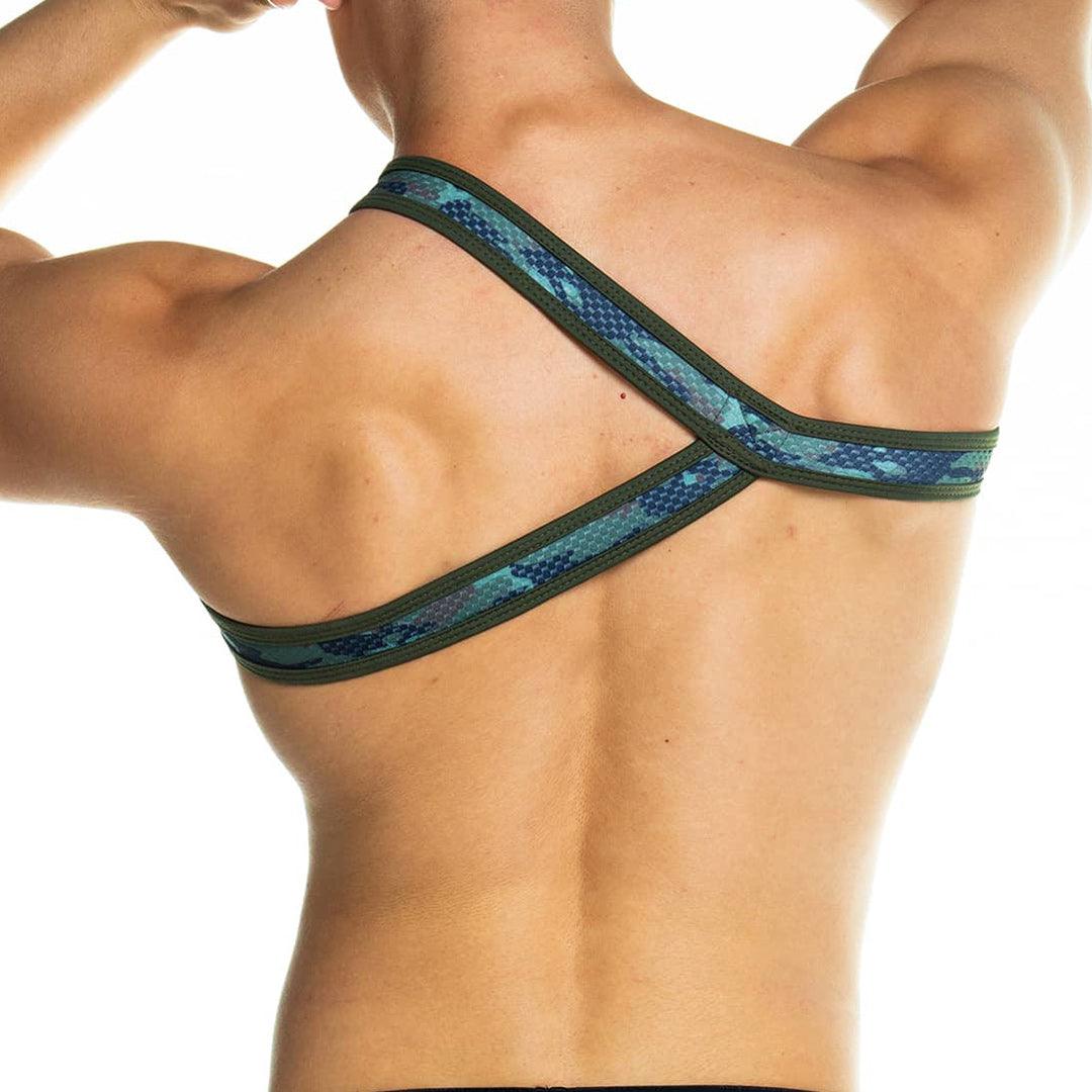 CAMO GREEN HARNESS - Gigo Underwear & MensWear