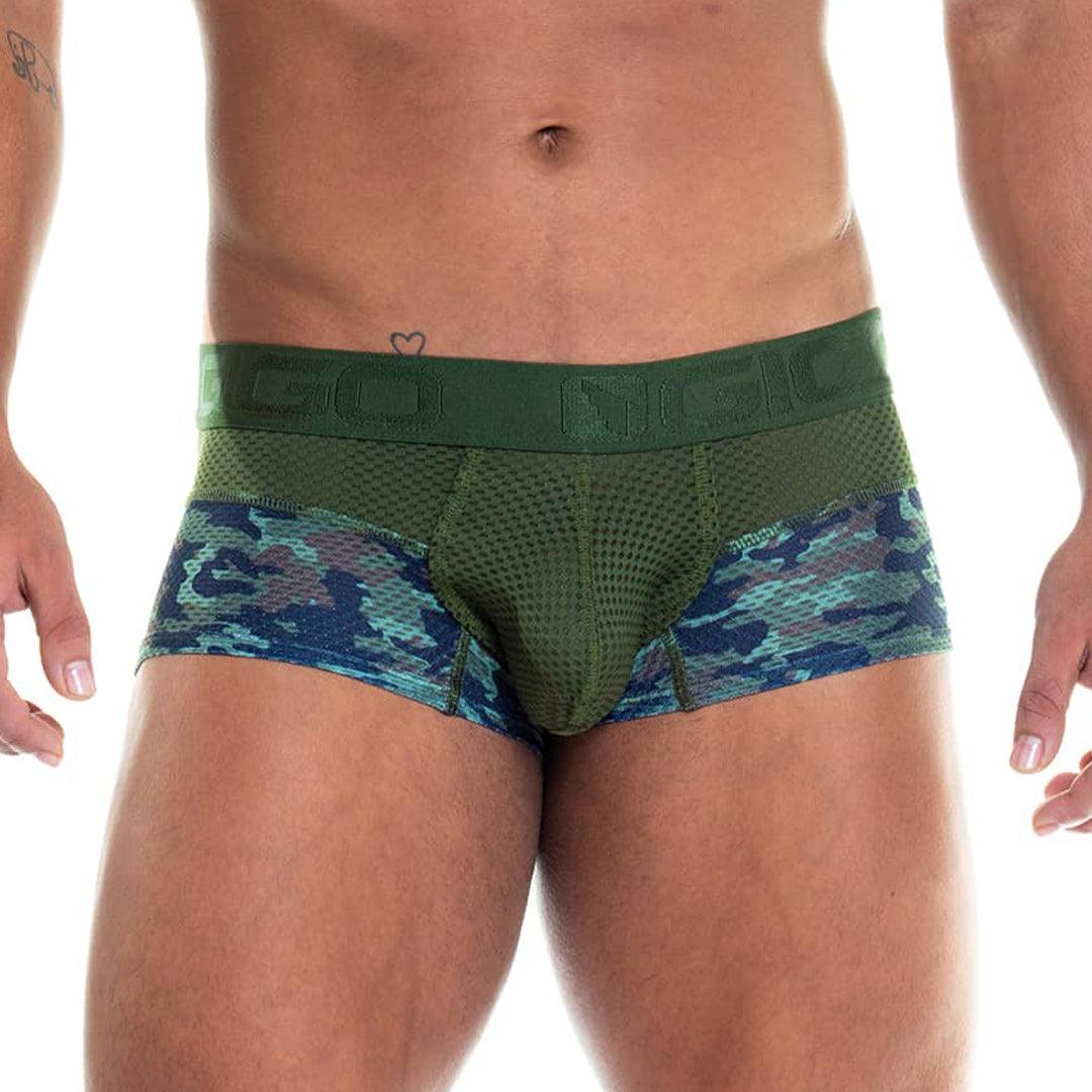 CAMO GREEN TRUNK - Gigo Underwear & MensWear