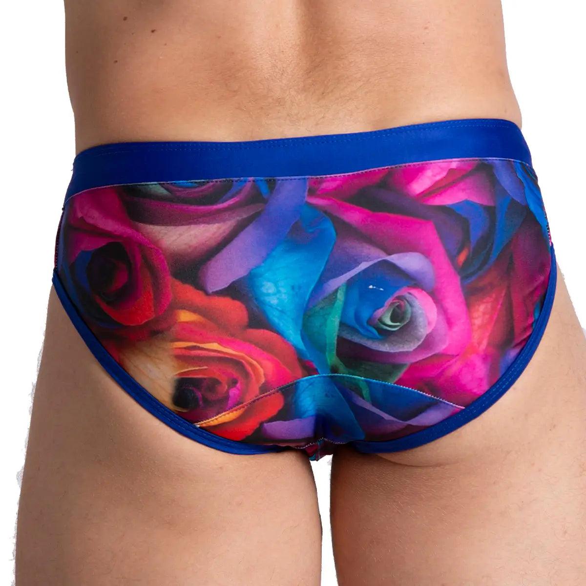 CARNATIONS SWIM BRIEF - Gigo Underwear & MensWear