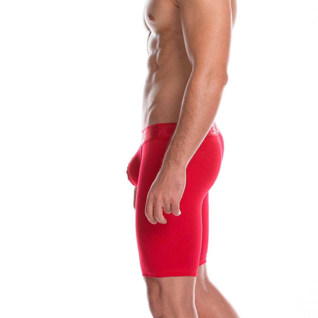 CAUTIOUS RED TRUNK LONG - Gigo Underwear & MensWear