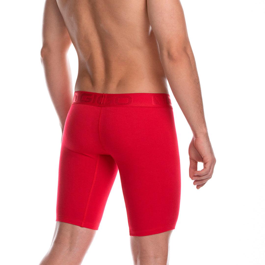 CAUTIOUS RED TRUNK LONG - Gigo Underwear & MensWear