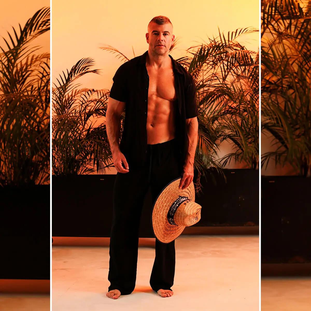 CHALIS BLACK PANTS - Gigo Underwear & MensWear