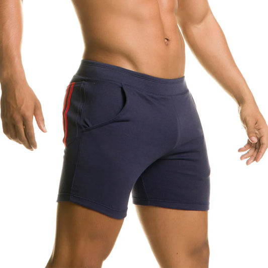 Chari Blue Short front view by Gigo Underwear