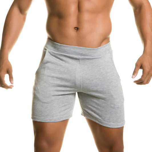 Chari Gray Short front view by Gigo Underwear