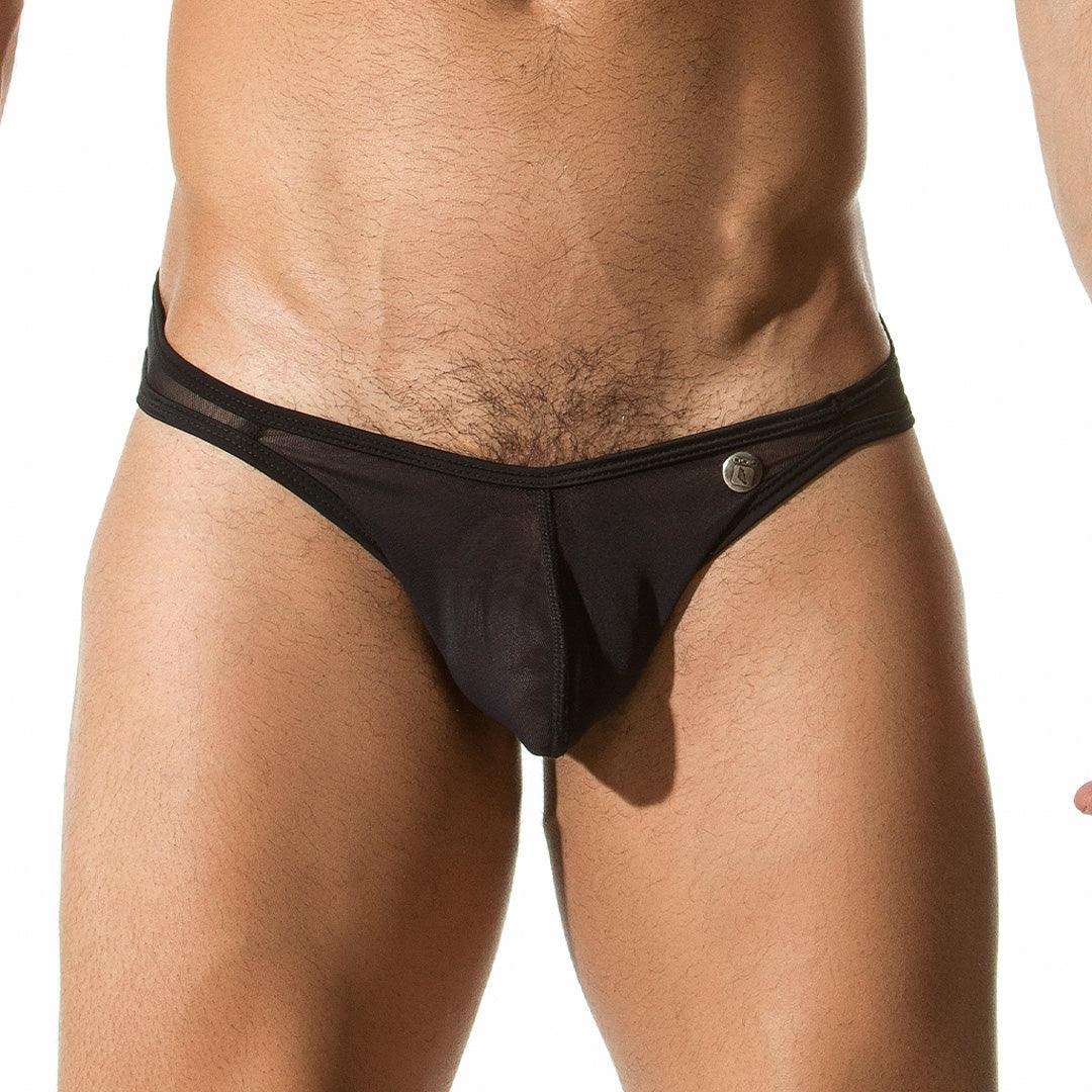 CLARITY BLACK GSTRING - Gigo Underwear & MensWear