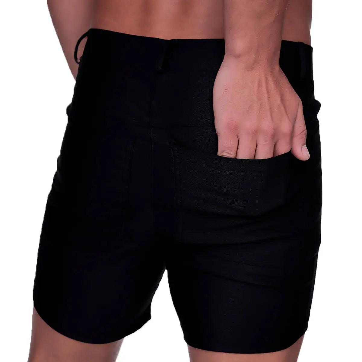 CLASSIC FOREVER BLACK SHORT - Gigo Underwear & MensWear