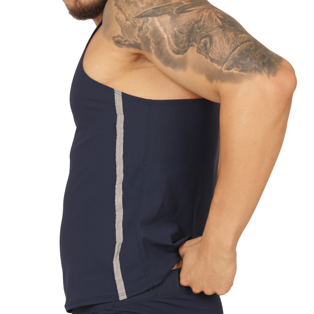 CLUB BLUE TANK - Men's Sports Tank Top in Trendy Colors