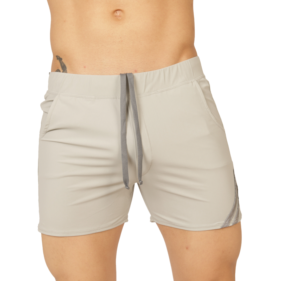 CLUB GRAY SHORT - Men's Sports Tank Top in Trendy Colors