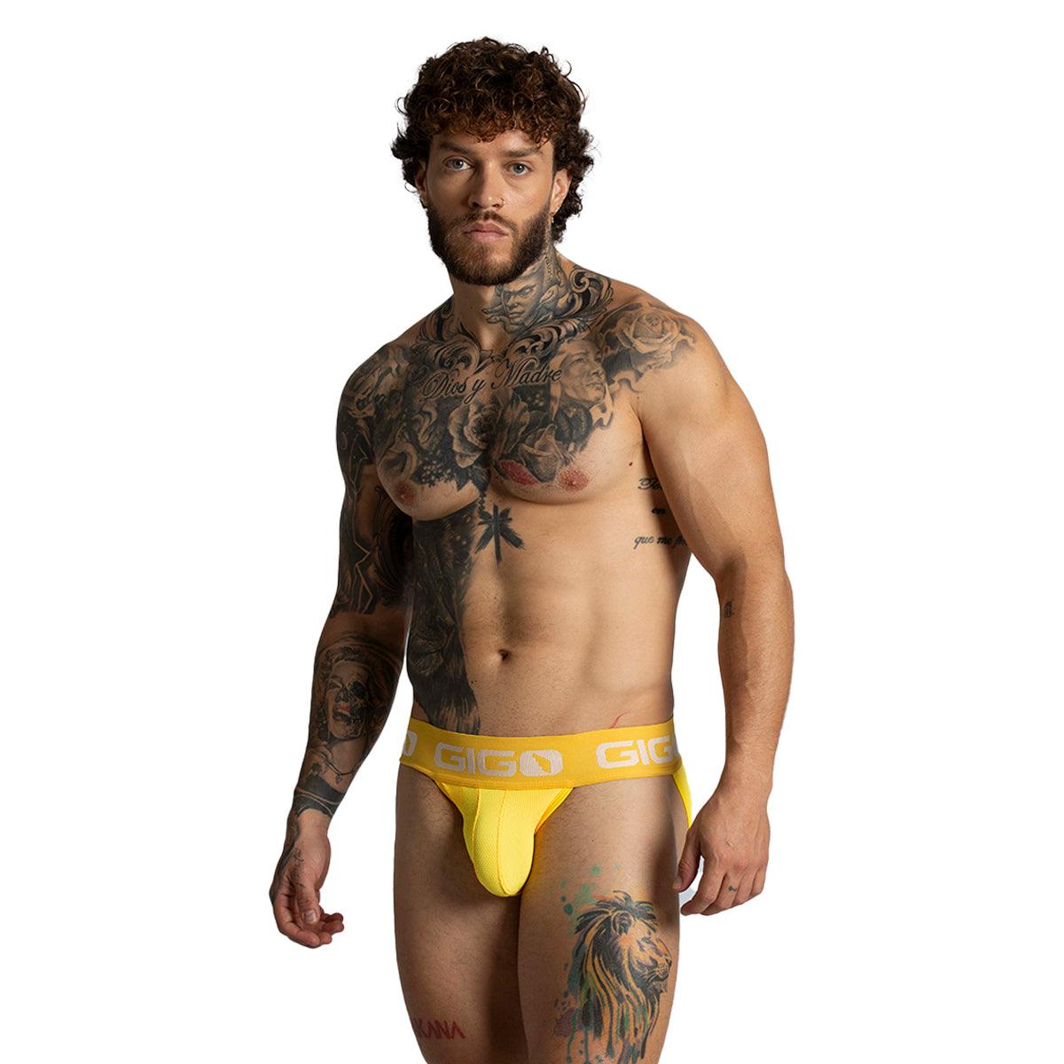 COLORS YELLOW BRIEF - Gigo Underwear & MensWear