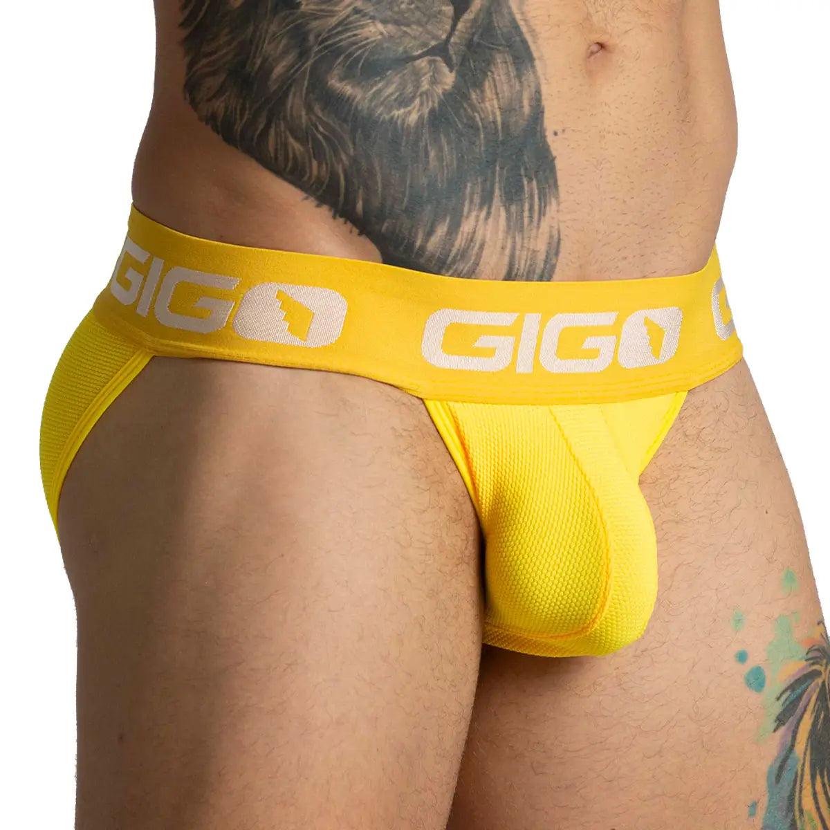 COLORS YELLOW BRIEF - Gigo Underwear & MensWear
