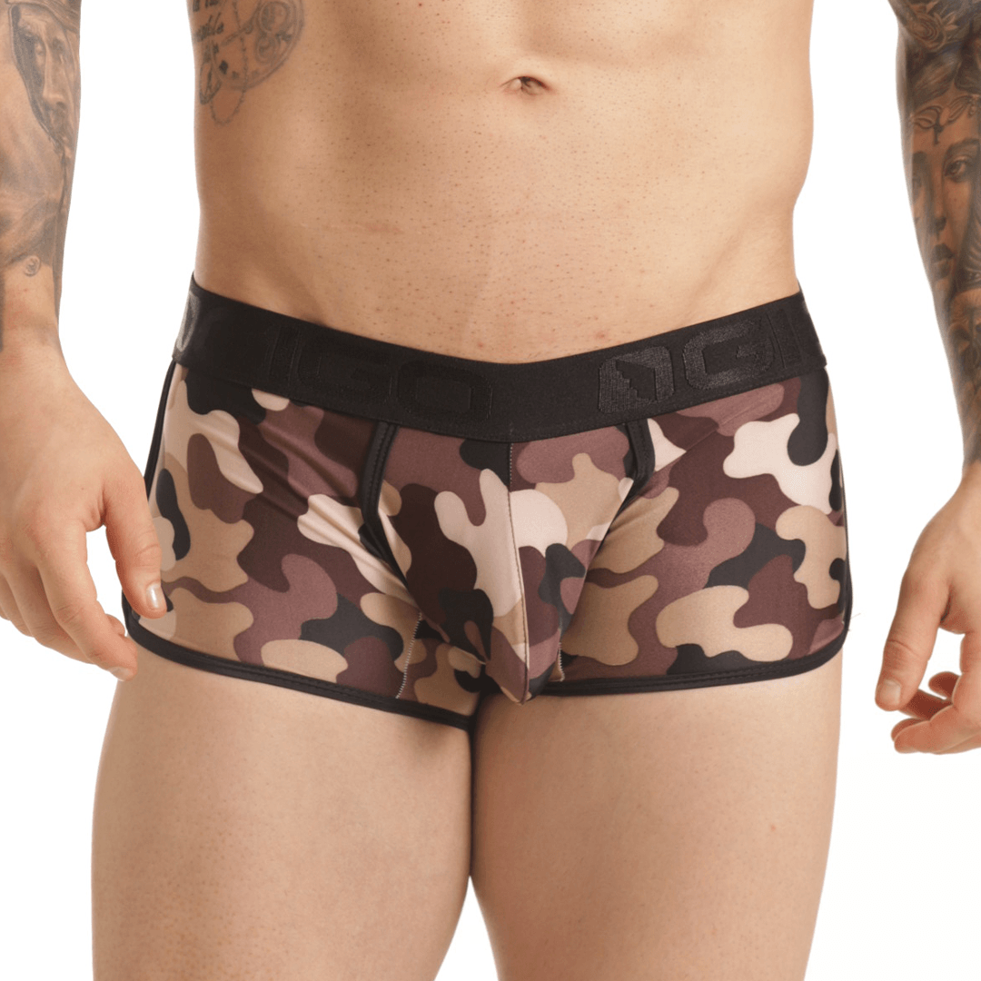 COMBAT BROWN TRUNK - Gigo Underwear & MensWear