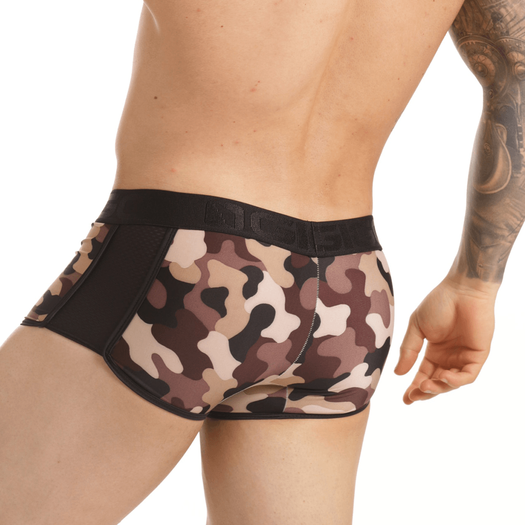 COMBAT BROWN TRUNK - Gigo Underwear & MensWear