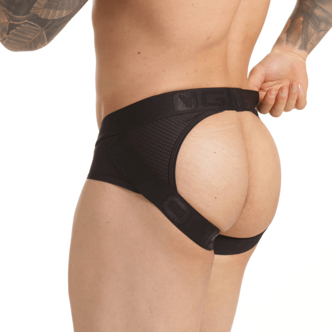 COMBAT GRAY BRIEF JOCKSTRAP - Gigo Underwear & MensWear
