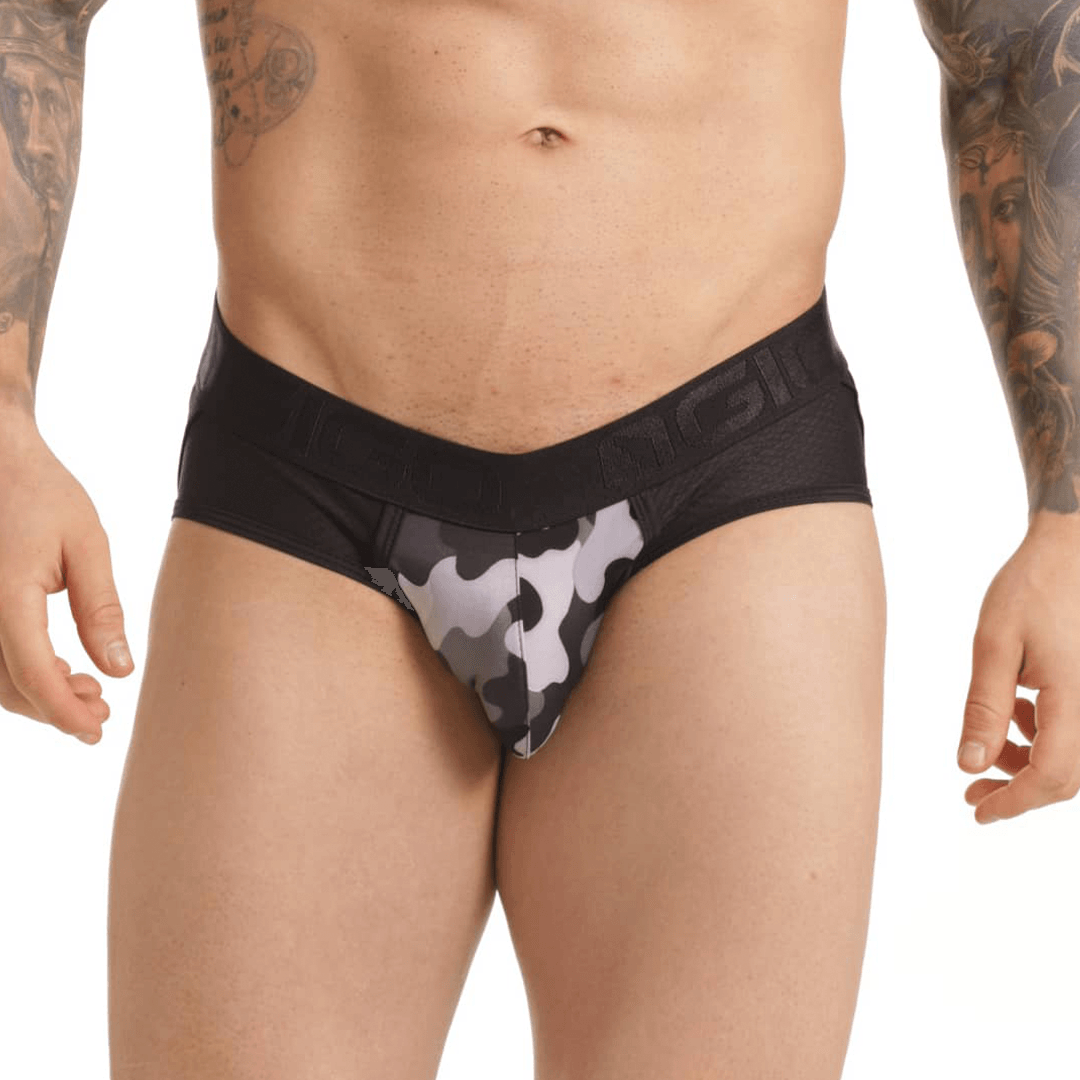 COMBAT GRAY BRIEF JOCKSTRAP - Gigo Underwear & MensWear