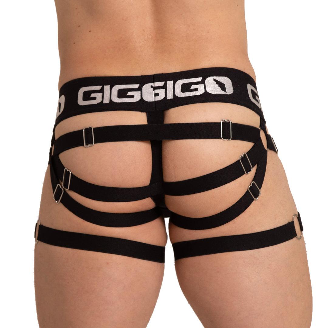 ENERGETIC BLACK JOCK - Gigo Underwear & MensWear