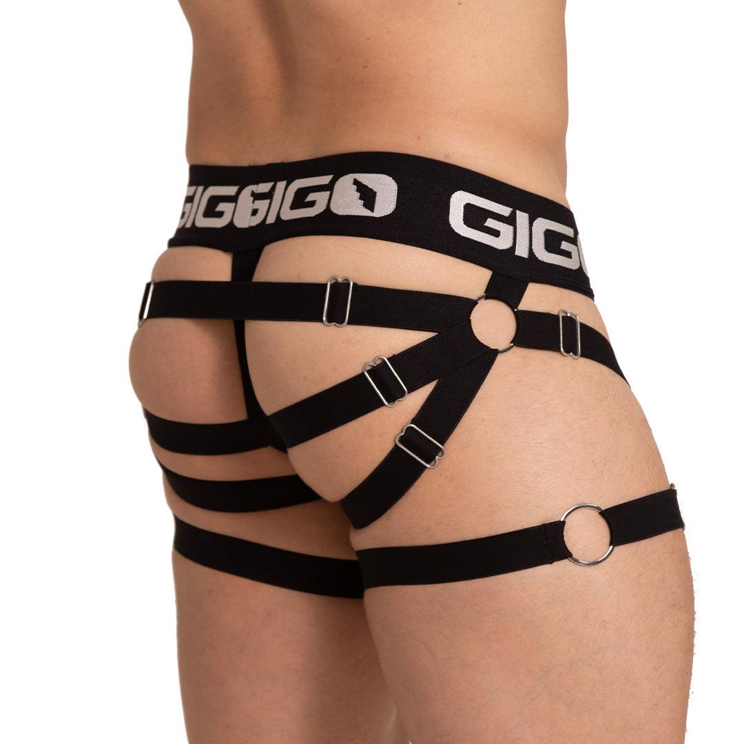 ENERGETIC BLACK JOCK - Gigo Underwear & MensWear