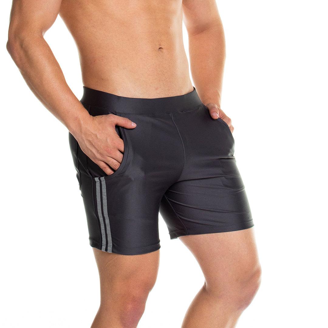 ENERGETIC GRAY SHORT - Gigo Underwear & MensWear